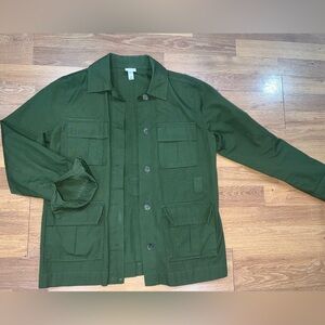 a new day Women's Green Utility Jacket